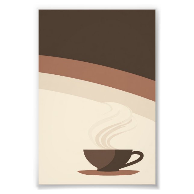 Foto Xícara de Café em Estilo Retrô (Frente)