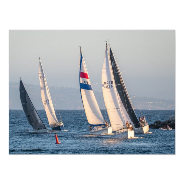 Foto Yacht Race - Marina Del Rey, CA (Frente)