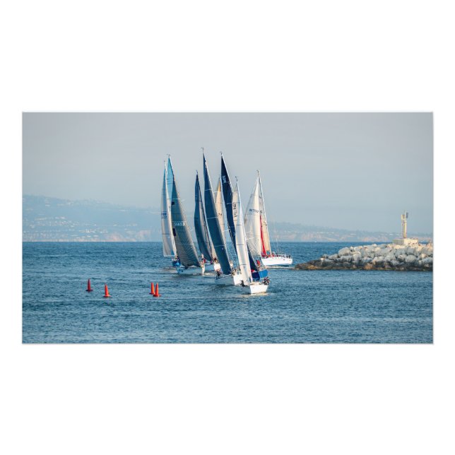 Foto Yacht Race - Marina Del Rey, CA (Frente)