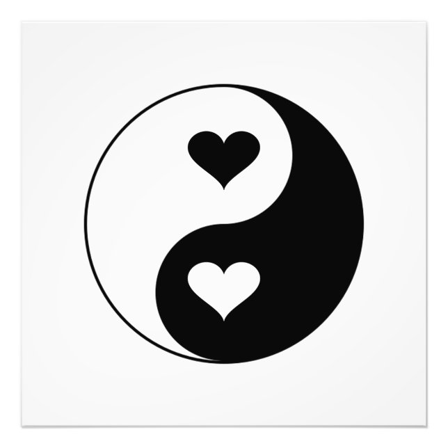 Foto Yin Yang Hearts (Frente)