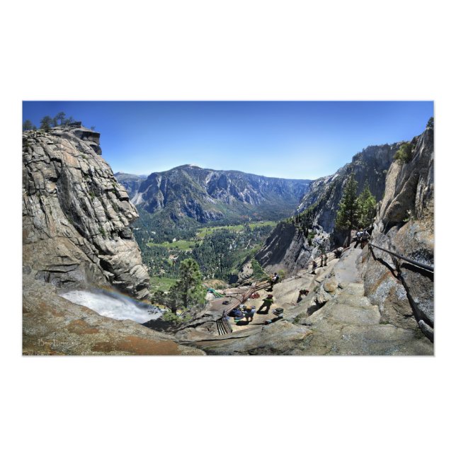 Foto Yosemite Cai do Lookout - Yosemite (Frente)