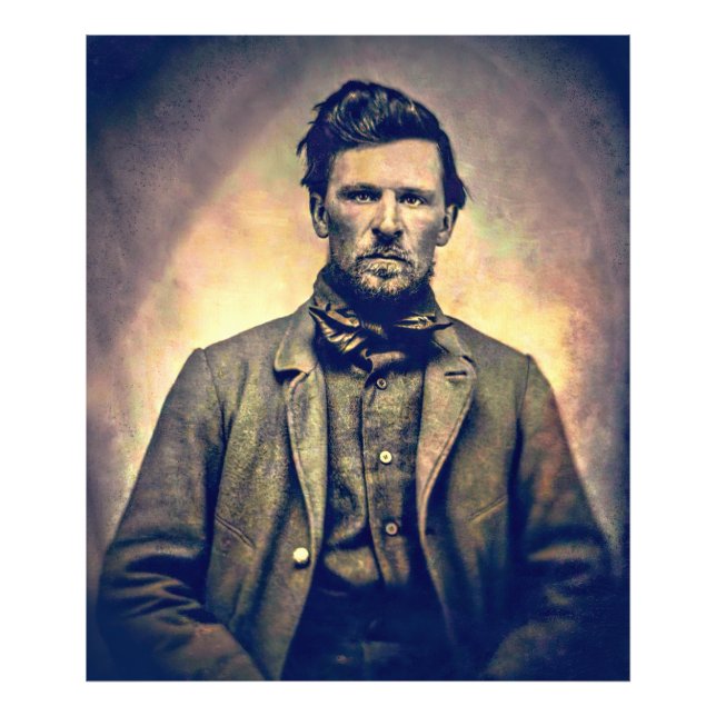 Foto Young Wyatt Earp c. 1870 (Frente)