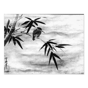 Foto Zen Classics - Sesshu - Bird e Bamboo