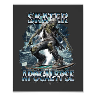 FOTO ZOMBIE SKATER APOCALYPSE