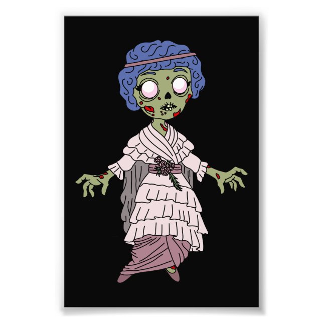 Foto Zumbi Garota Gibson de 1910 (Frente)