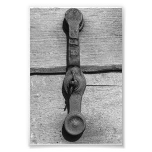 Fotografia 4x6 preto & branco de I10 da letra do