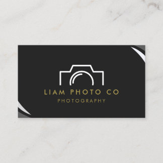 Fotografia Cartão de visita Fotógrafo Minimalista