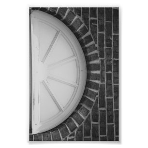 Fotografia D8 4x6 preto e branco da letra do