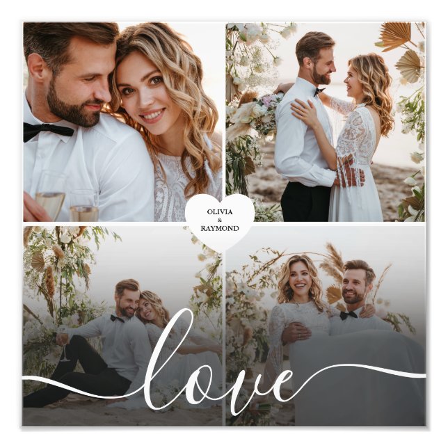 Fotografia da Collagem de Amor design (Frente)