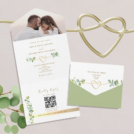 Fotografia de Casamento Verde Neutro