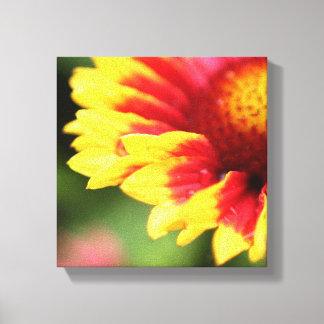Fotografia de flor de canvas botânica embebida imp