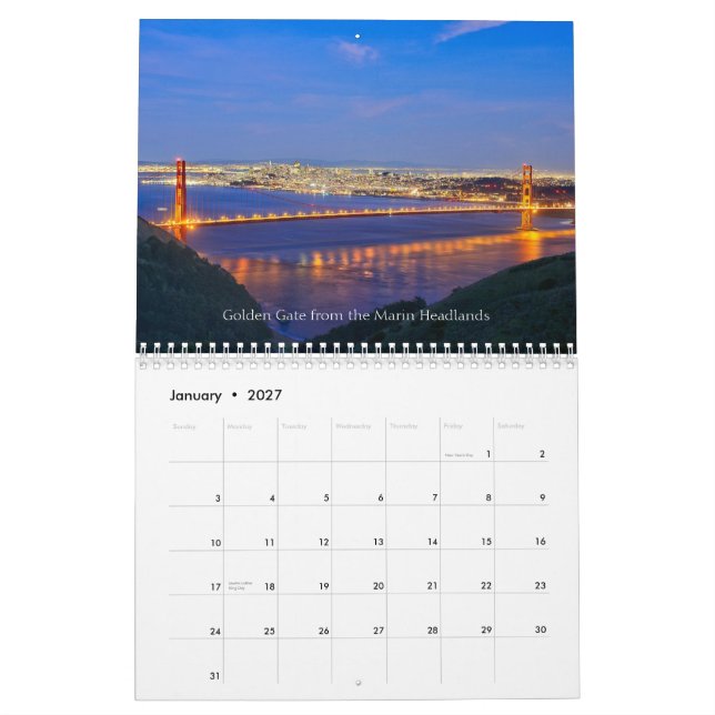 Fotografia de Roubo Bohning, calendário 2014 de (Jan 2027)