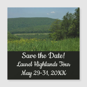 Fotografia de Verão de Laurel Highlands Pensilvâni