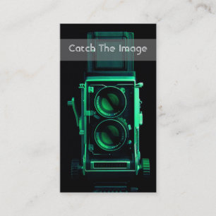 Fotografia do cartão de visita da câmera de