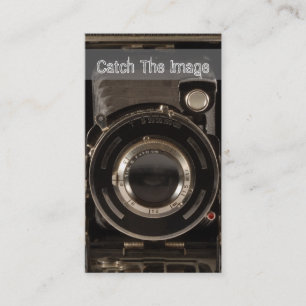 Fotografia do cartão de visita da câmera de