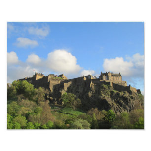 Fotografia do castelo de Edimburgo