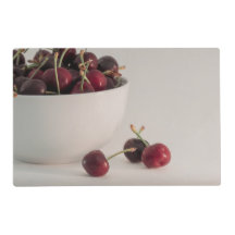 Fotografia do Red Cherry Fruta Bowl Ainda Vida