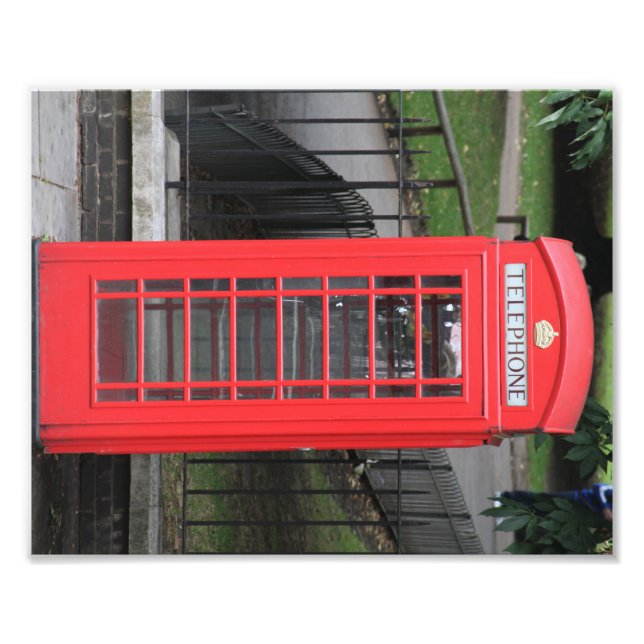 Fotografia do Red London Phone Booth (Frente)