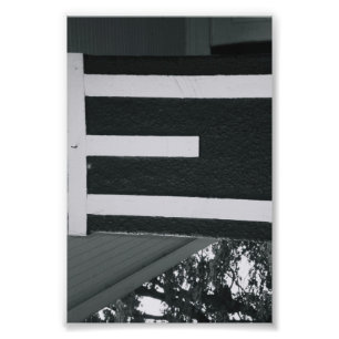 Fotografia E3 4x6 preto e branco da letra do