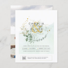 FOTOGRAFIA EM GRANDE ESCALA Convite QR CÓDIGO F