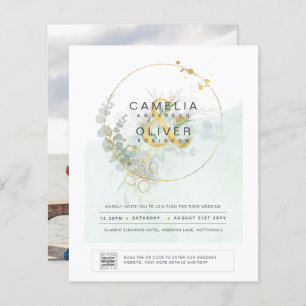 FOTOGRAFIA EM GRANDE ESCALA Convite QR CÓDIGO F