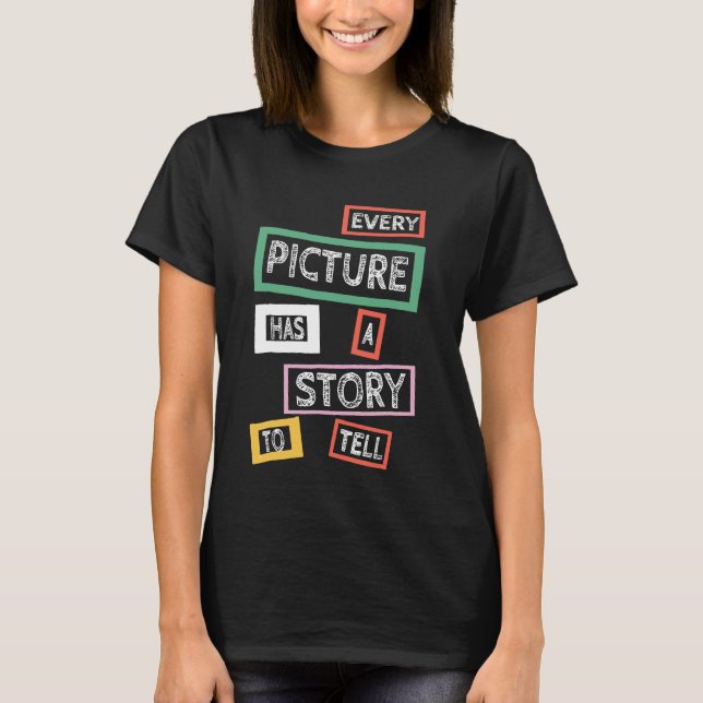 Fotografia engraçada camisa Bonito presente para f (Frente)