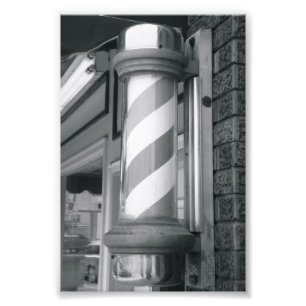 Fotografia I4 4x6 preto e branco da letra do