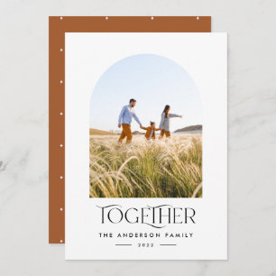 Fotografia moderna arca de ferrugem junto com tipo