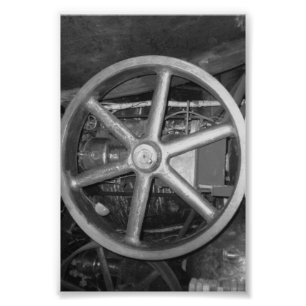 Fotografia O4 4x6 preto e branco da letra do