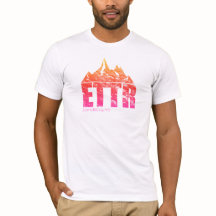 Fotografia Paisagem de Cores ETTR Camiseta T