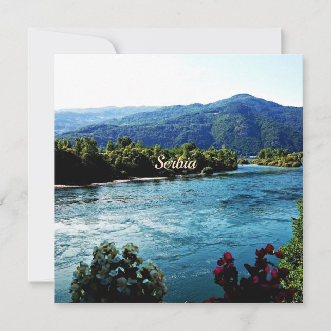 Fotografia paisagística da Sérvia (Frente)
