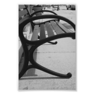 Fotografia R5 4x6 preto e branco da letra do