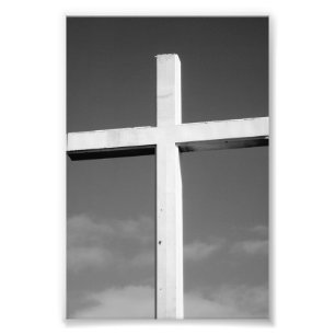 Fotografia T4 4x6 preto e branco da letra do