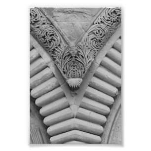 Fotografia V5 4x6 preto e branco da letra do