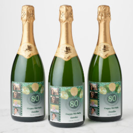 Fotografias, 80, Aniversário, Champanhe Verde