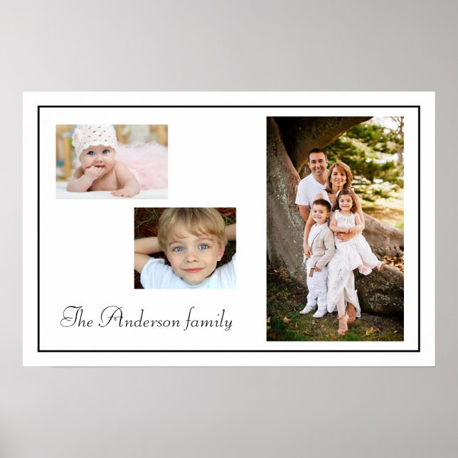 Fotografias familiares, todas as artes / Poster (Frente)