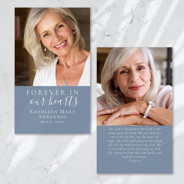 Fotografias Memorial Funeral Prayer Card (Criador carregado)