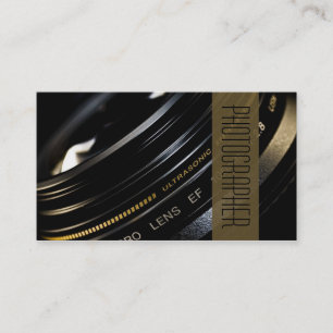 Fotógrafo, Cartão de visita de fotografia