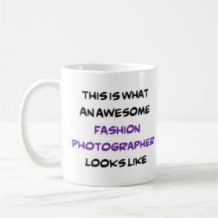 fotógrafo de moda incrível caneca de café
