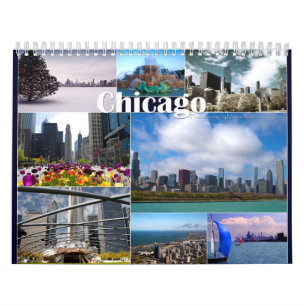 Fotos de Chicago - calendário