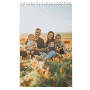 Fotos de Família Calendário 2027 12 Meses