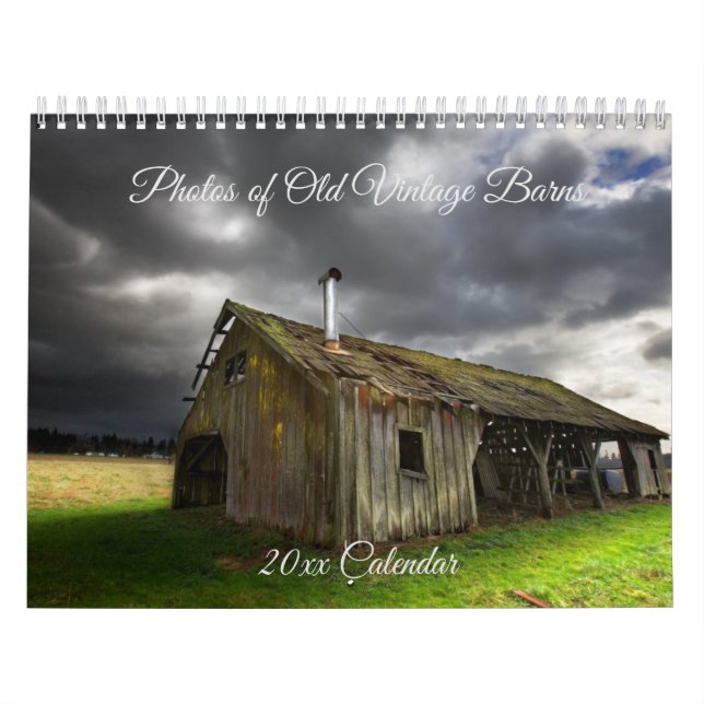 Fotos do Calendário Vintage Barns (Capa)