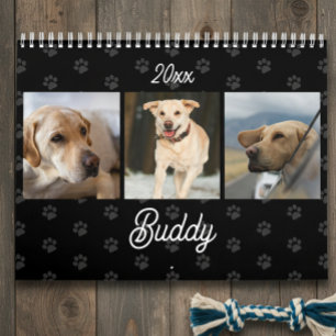 Fotos Personalizadas Calendário de Cachorro para A
