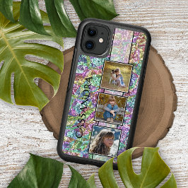 Fotos Personalizadas em Roxo Azul Turquesa Rosa