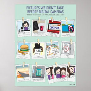 Fotos que não tiramos antes do Poster de câmeras d