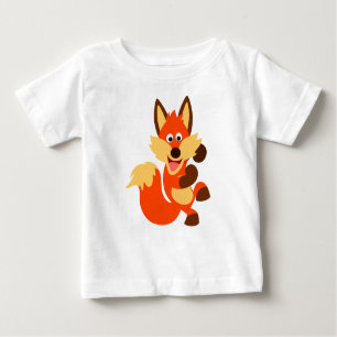 Fox Baby T-Shirt - Bicho de Dança Bonita