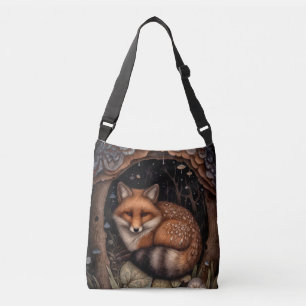 Fox Crossbody Bolsa