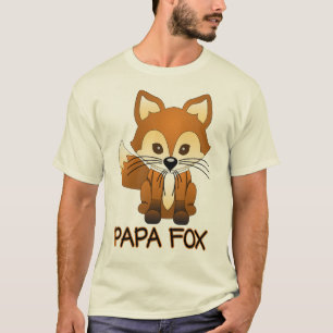 Fox da papá - T-shirt da família do Fox