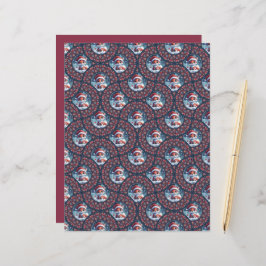 Fox Dot Mandala Deco de Natal do Kawaii