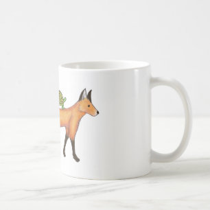 Fox e caneca da tartaruga